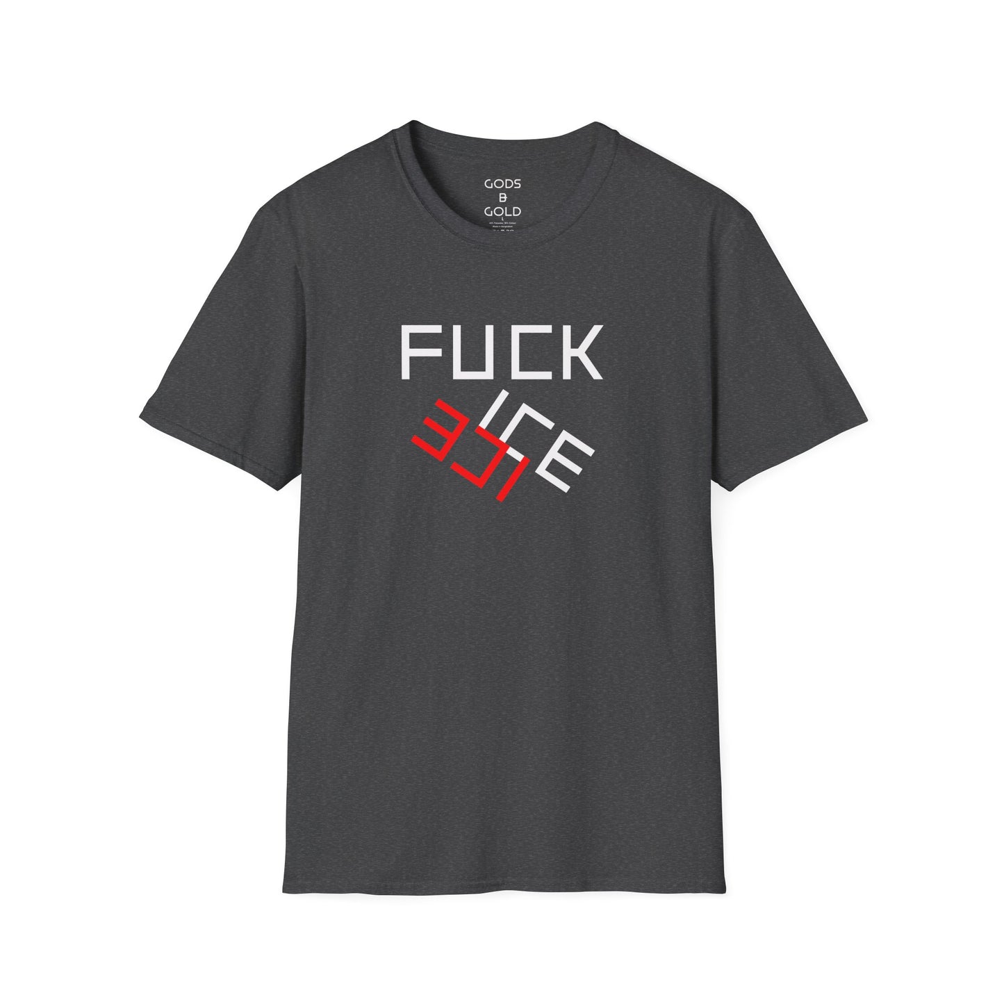 Anti-ICE Graphic T-Shirt — Bold Political Statement Tee