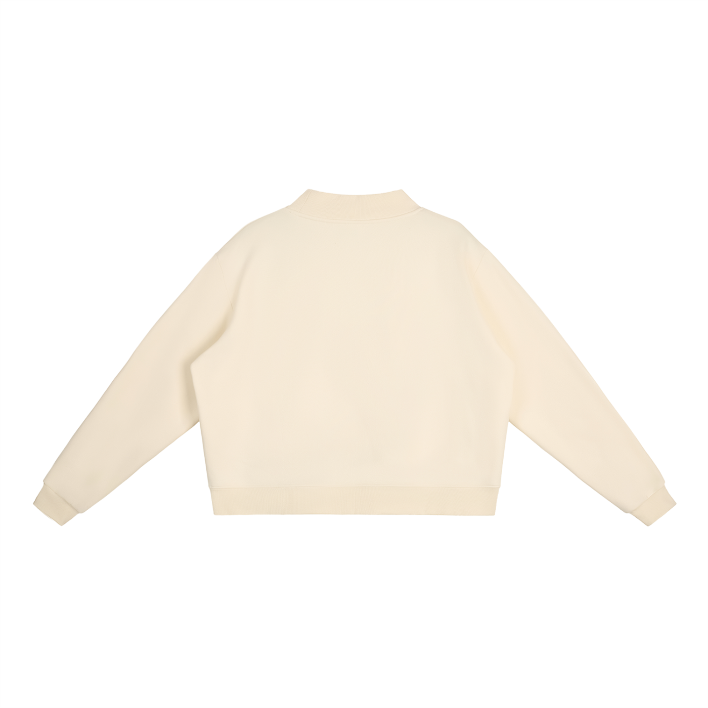 Gods & Gold Fleece Mock-Neck Crew Sweatshirt