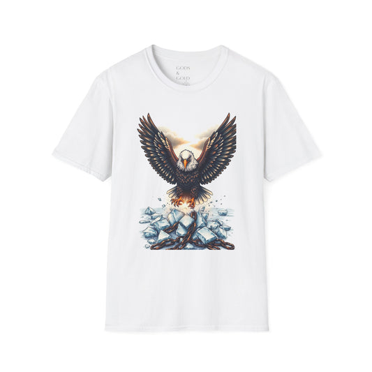 Eagle Rising T-Shirt — Patriotic Eagle Illustration Tee