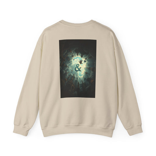 Sweatshirt - gods & gold design - Unisex Heavy Blend™ Crewneck