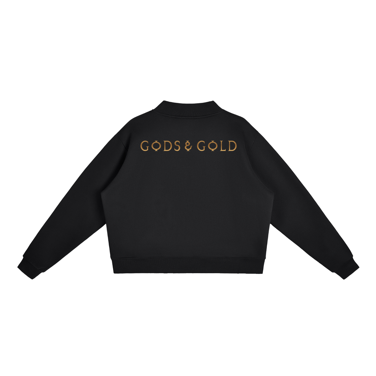 godsandgold,CORE,sweatshirt,mockneck,fleece,black,streetwear,luxurystreetwear,minimaliststreetwear,menswear,layering